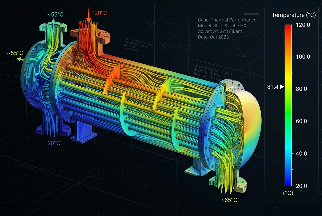 Thermal & Electronic Cooling CHT Simulation